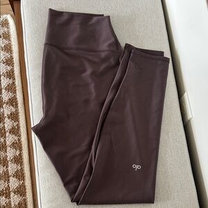 ALO Yoga Deep Plum Leggings